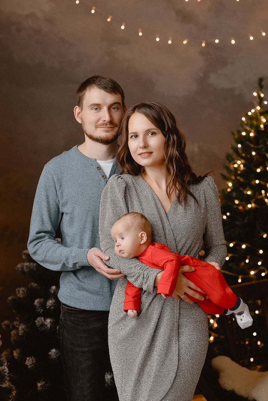 Новогодняя фотосессия в фотостудии. Свадебный и семейный фотограф в Ростове-на-Дону Елена Сторожок