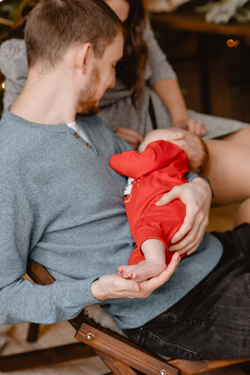 Новогодняя фотосессия в фотостудии. Свадебный и семейный фотограф в Ростове-на-Дону Елена Сторожок