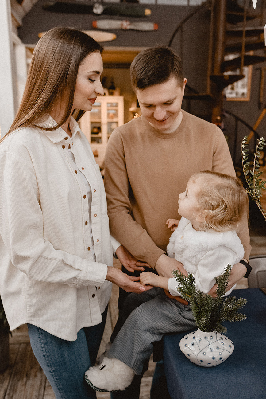 Новогодняя семейная фотосессия. Свадебный и семейный фотограф в Ростове-на-Дону Елена Сторожок