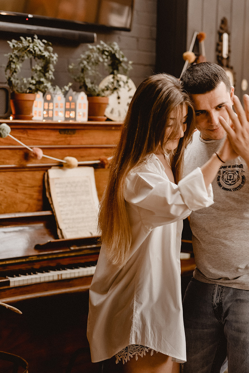 Майя и Женя. История любви на кухне. Свадебный и семейный фотограф в Ростове-на-Дону Елена Сторожок