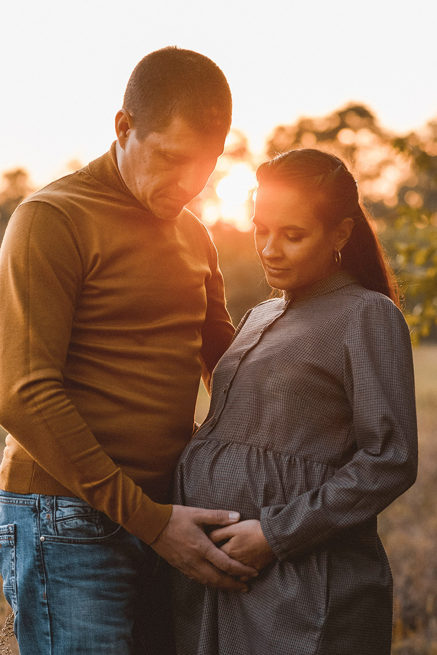 Фотосессия беременности осенью в лесу. Свадебный и семейный фотограф в Ростове-на-Дону Елена Сторожок