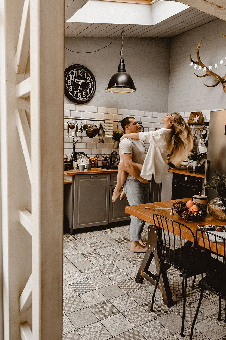 Майя и Женя. История любви на кухне. Свадебный и семейный фотограф в Ростове-на-Дону Елена Сторожок