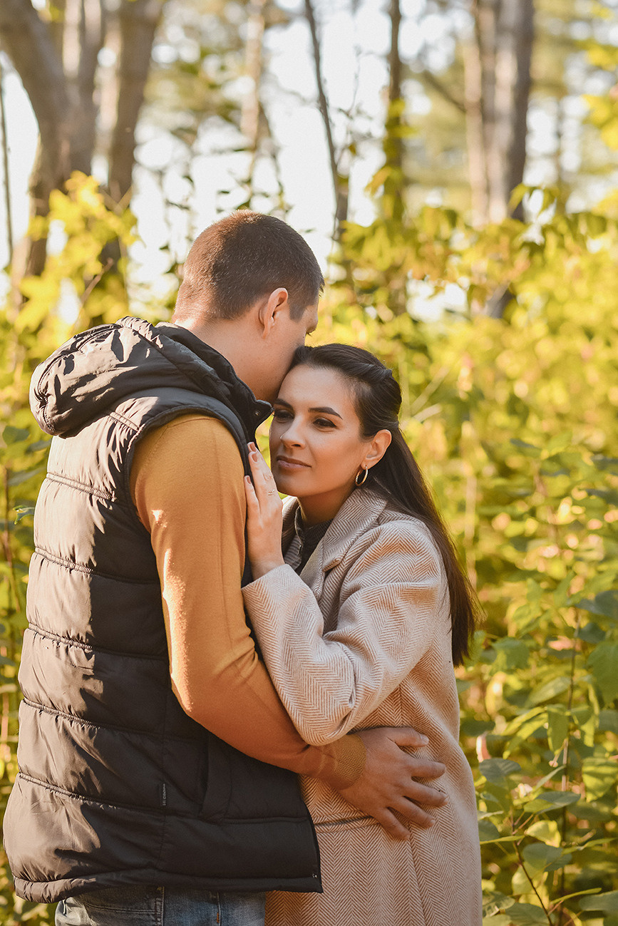 Фотосессия беременности осенью в лесу. Свадебный и семейный фотограф в Ростове-на-Дону Елена Сторожок
