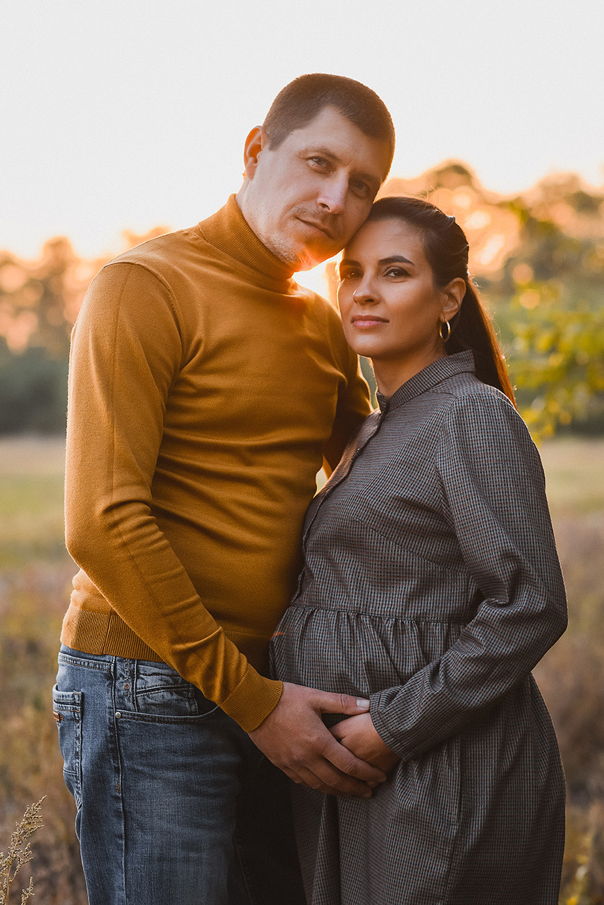 Фотосессия беременности осенью в лесу. Свадебный и семейный фотограф в Ростове-на-Дону Елена Сторожок