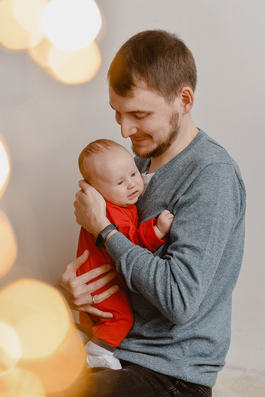 Новогодняя фотосессия в фотостудии. Свадебный и семейный фотограф в Ростове-на-Дону Елена Сторожок
