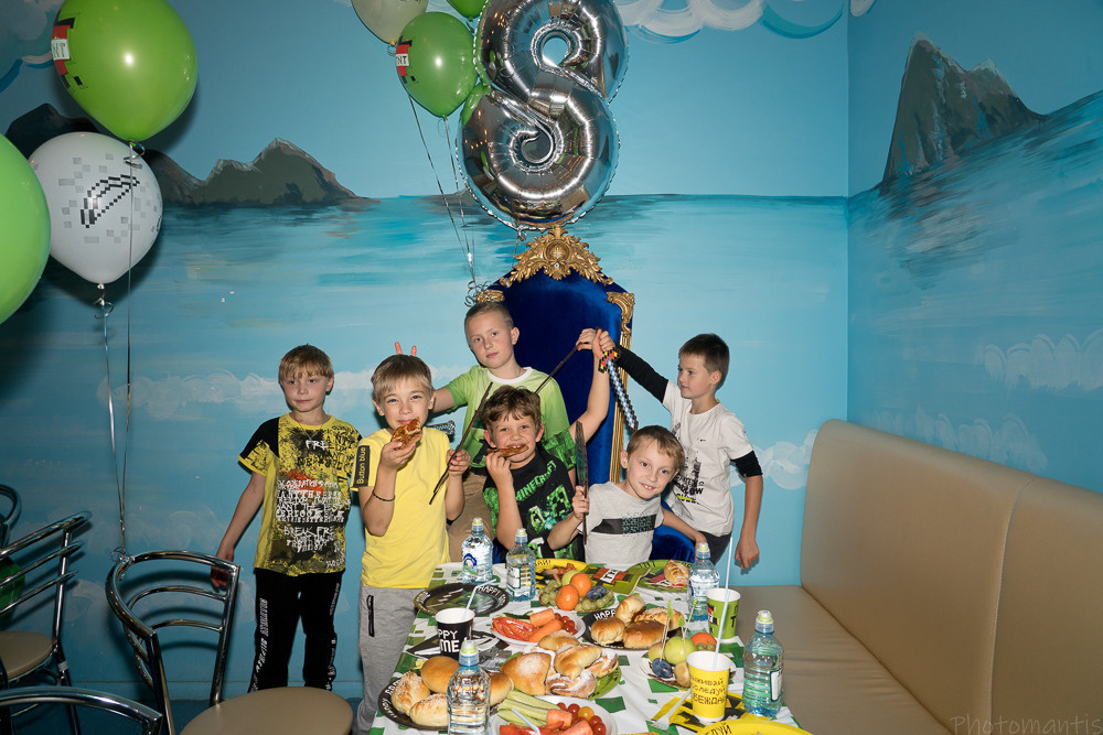 Детский день рождения. Photomantis