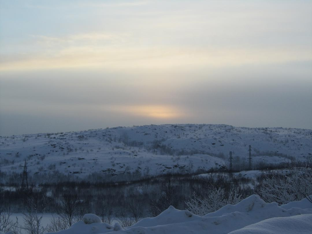 Сопки вокруг города