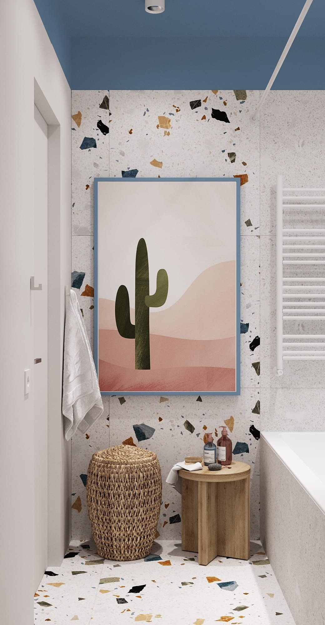 Голубое небо. MIRRO STUDIO Дизайн интерьера и реализация под ключ Варшава