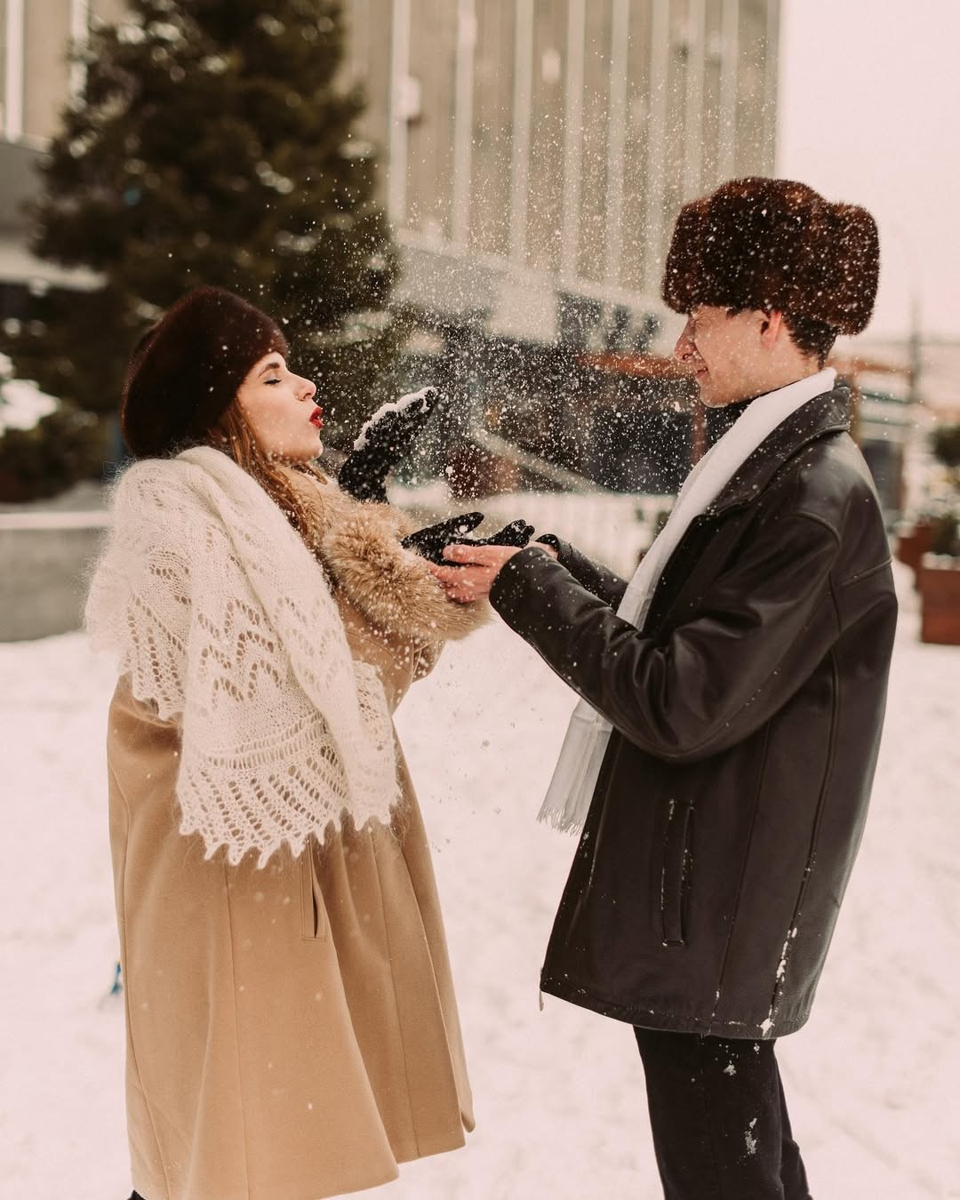 Зимняя сказка❄️. Свадебный и семейный фотограф в Краснодаре Алина Мельник