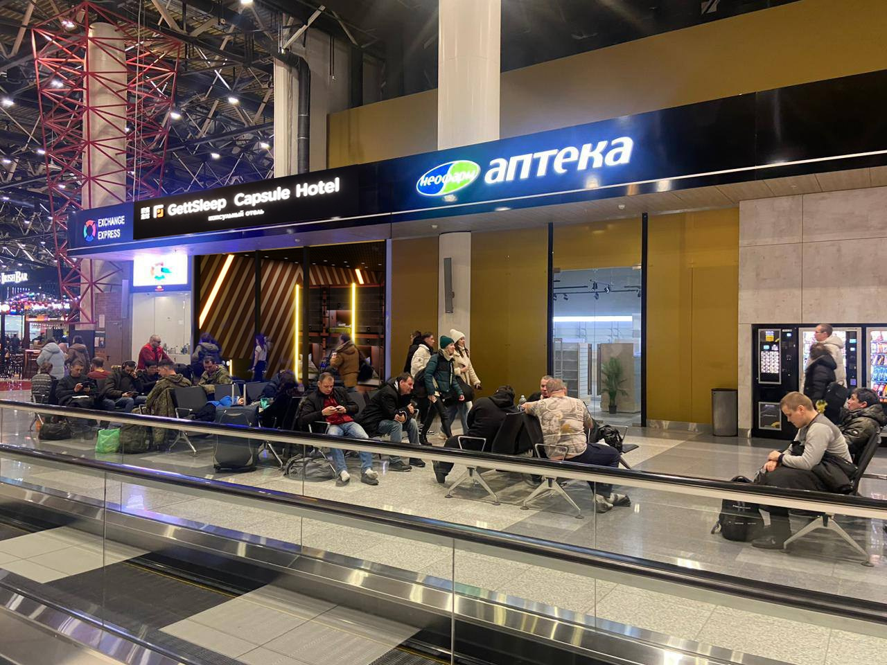 SleepBox Шереметьево. Архитектура. Интерьер. Корниенко Маргарита