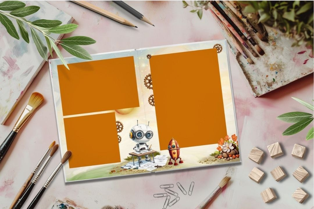 Дизайн «Роботы-Космонавты». Выпускные Альбомы и Фотосессии п. Кавалерово