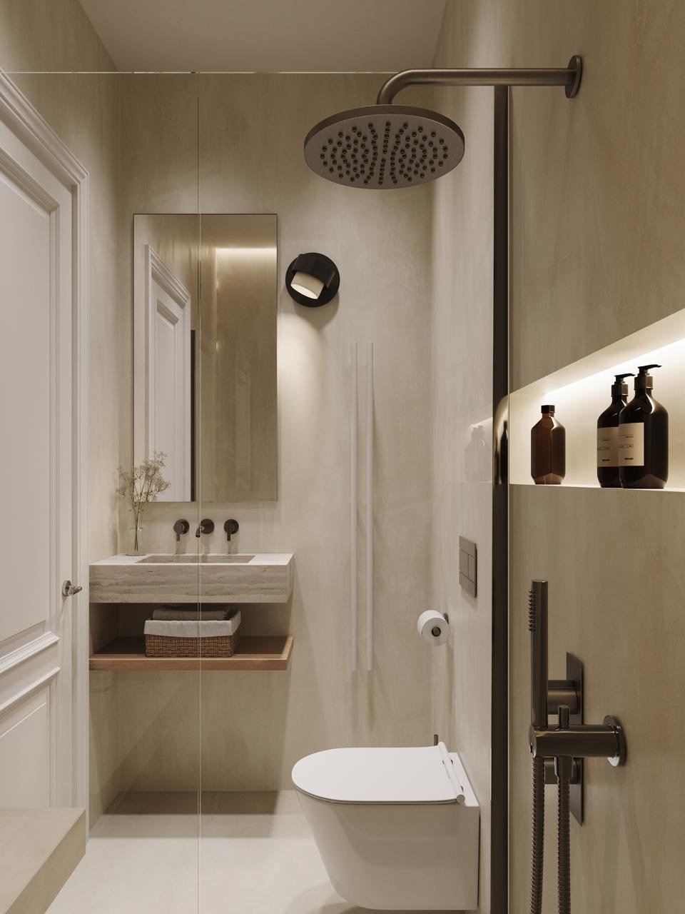 ЖK Настоящее — 80 м². КОМНАТА АИСТА дизайн-бюро | AIST ROOM design bureau