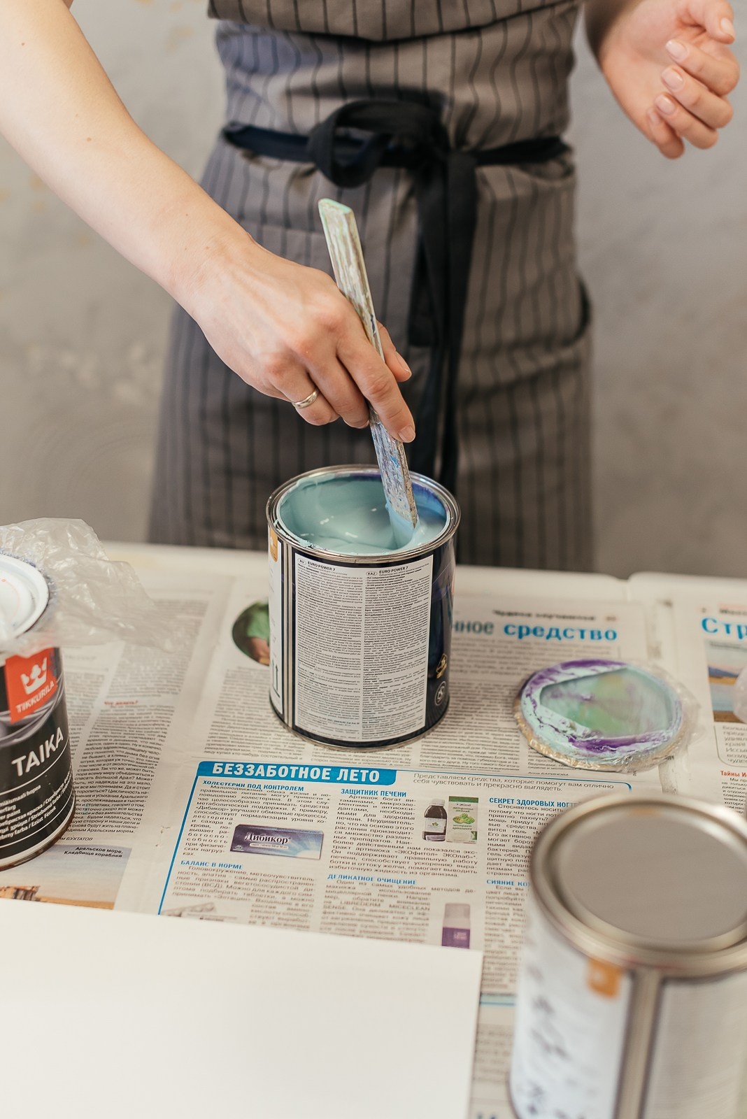 Мастер-класс по изготовлению панно. Фотограф в Новосибирске Юлия Туманова