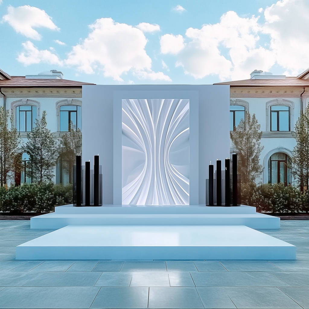 Концепция свадебного декора «Отражаясь в любимых» для LAZAR DECOR. Главная