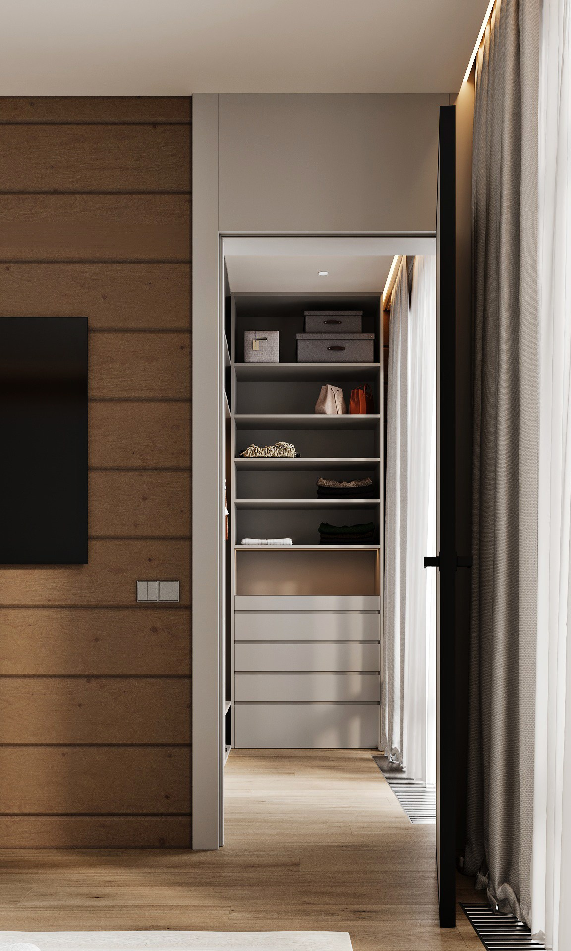Дом 300 м² в Белоострове Ленинградской области. Push-design.ru