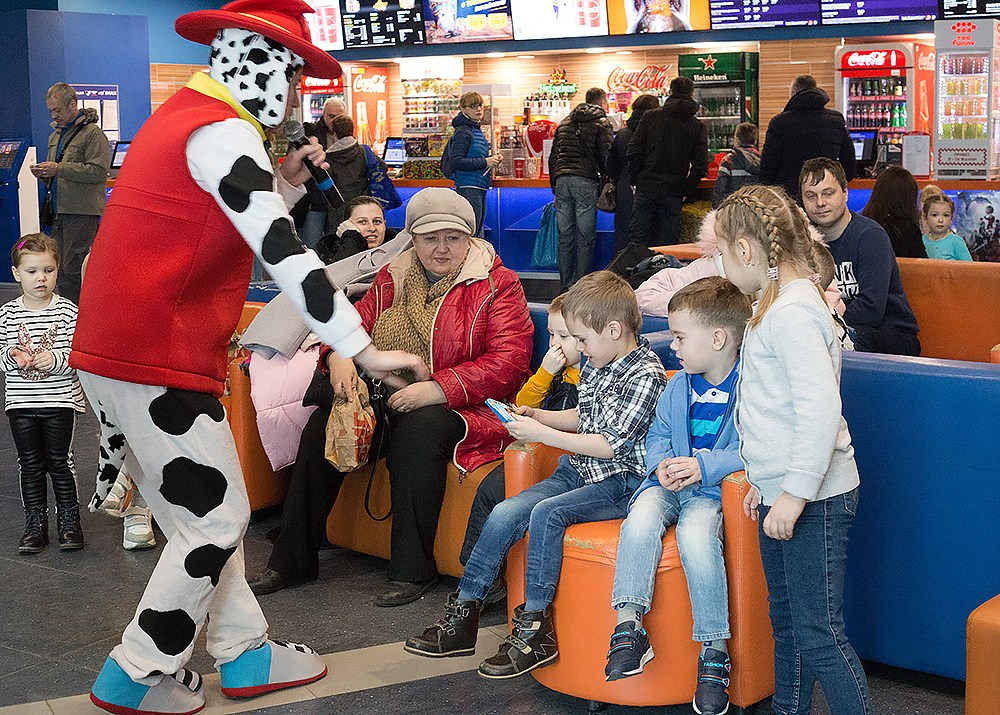 Предпоказ мультфильма Щенячий патруль. Детский и семейный фотограф, фотограф мероприятий Нижний Новгород