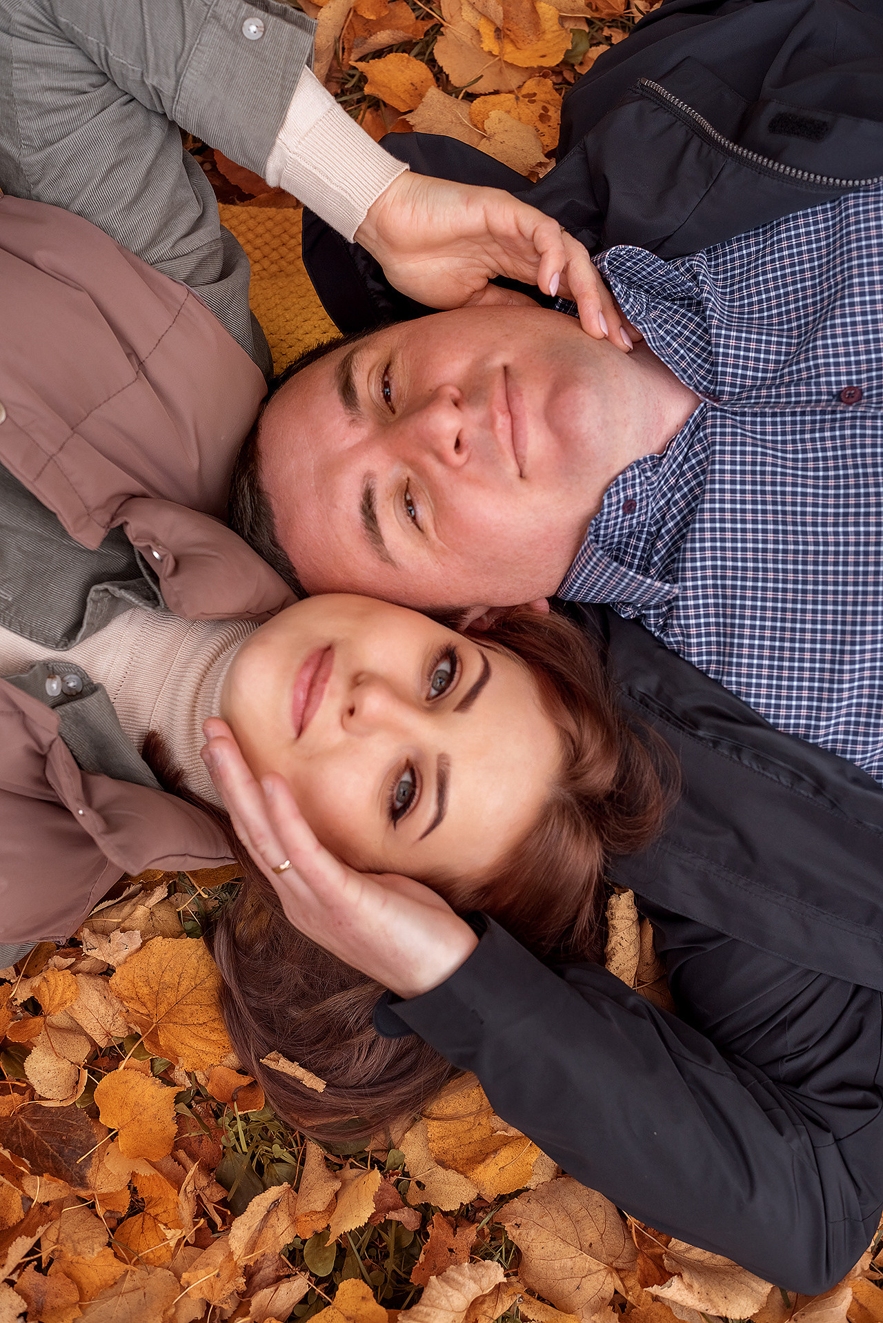 Осенние фотосессия в Санкт-Петербурге. Парк Сосновка. Фотограф Юлия Кондратьева