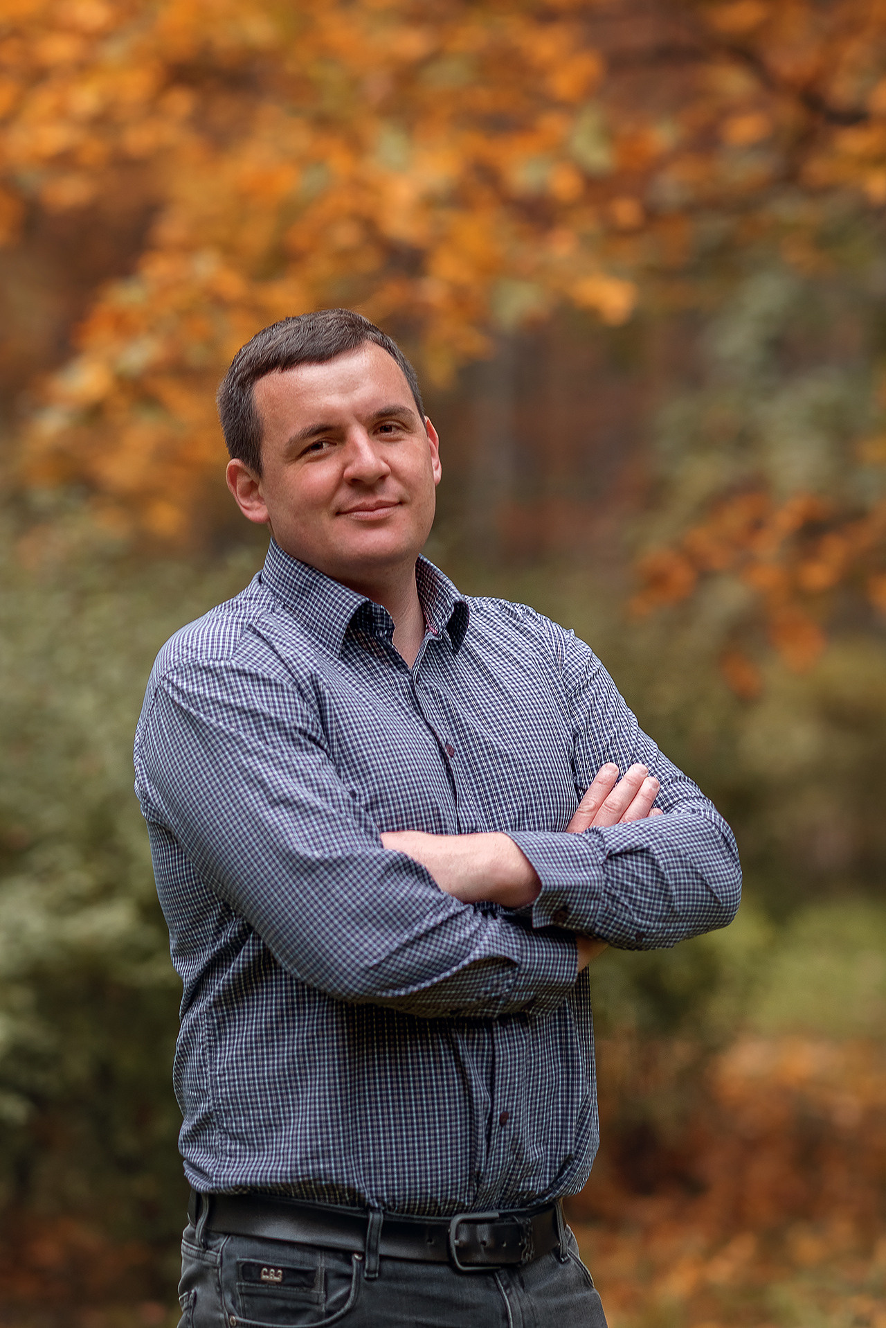 Осенние фотосессия в Санкт-Петербурге. Парк Сосновка. Фотограф Юлия Кондратьева