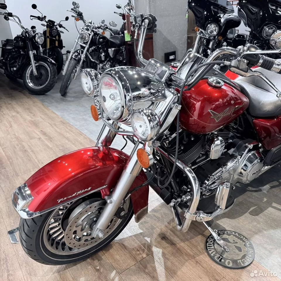 2013 Road Кing 103 АВS Red Cherry Реarl. Hello Davidson, Москва. Только хорошие мотоциклы…