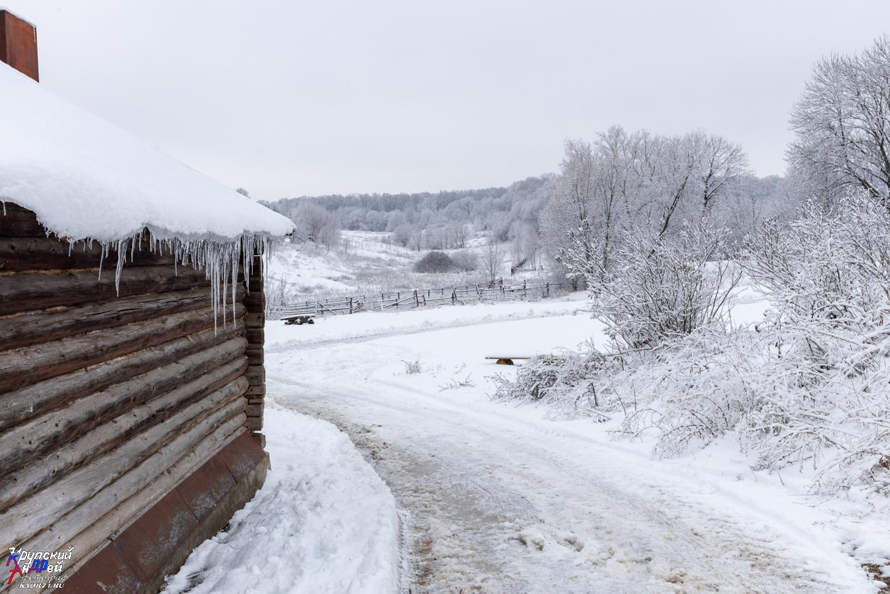 Усадьба Л. Н. Толстого «Ясная поляна» зимой. Фотограф в Туле Крупский АнДРей. Фотостудия «КАДР71» в Туле