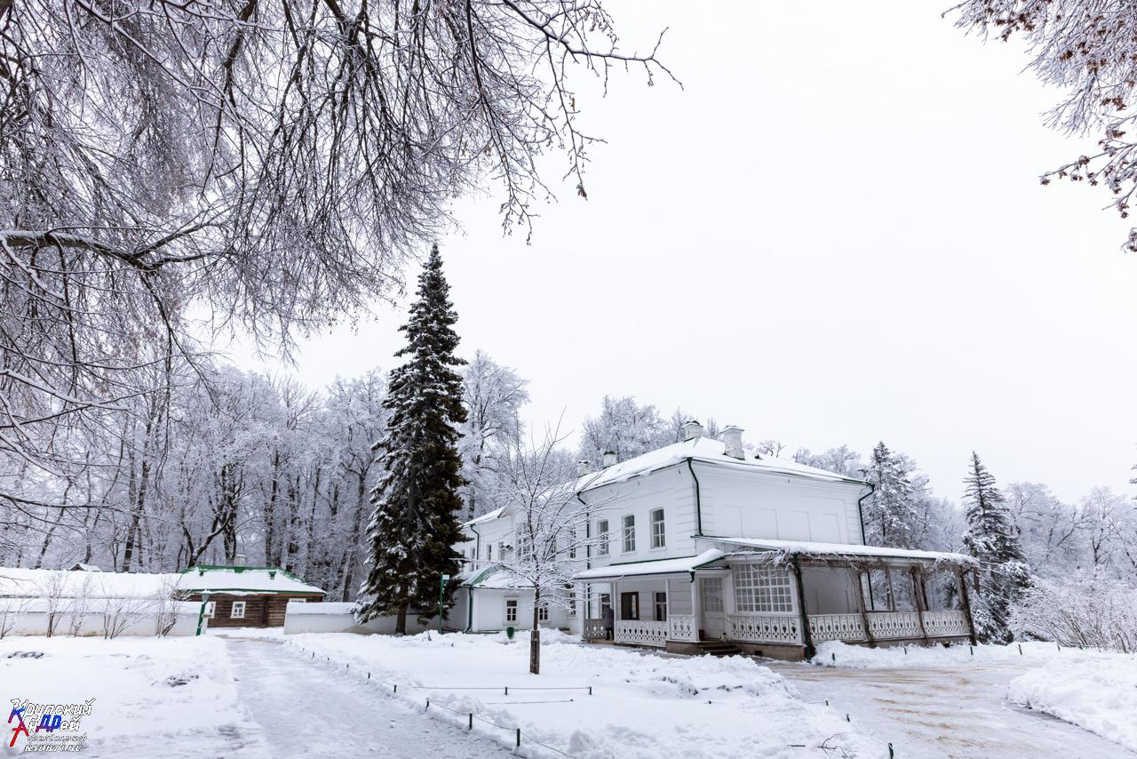 Усадьба Л. Н. Толстого «Ясная поляна» зимой. Фотограф в Туле Крупский АнДРей. Фотостудия «КАДР71» в Туле