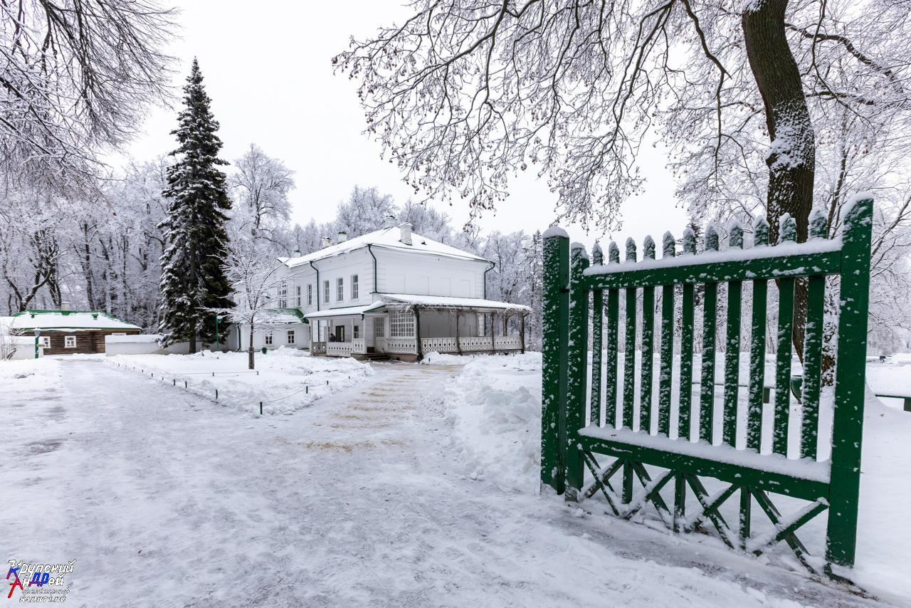 Усадьба Л. Н. Толстого «Ясная поляна» зимой. Фотограф в Туле Крупский АнДРей. Фотостудия «КАДР71» в Туле