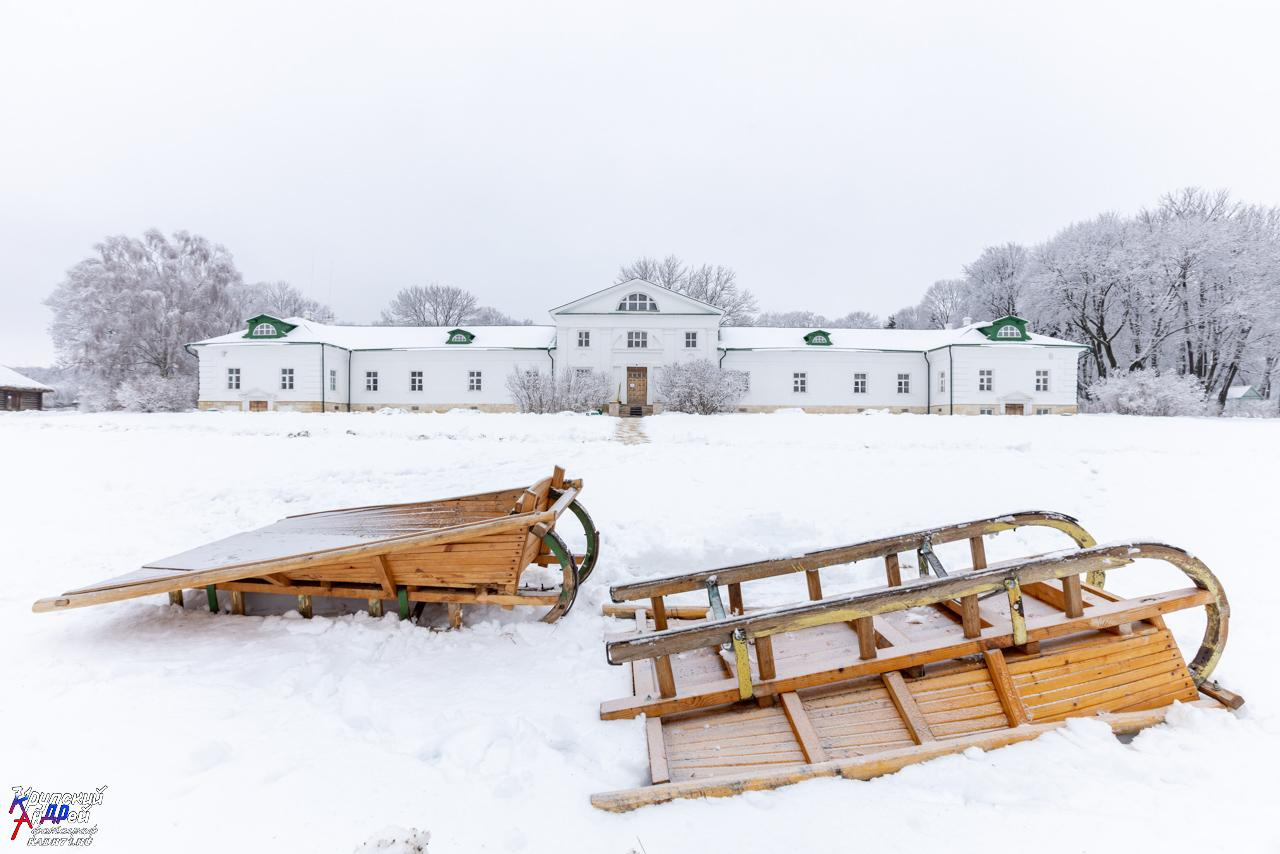 Усадьба Л. Н. Толстого «Ясная поляна» зимой. Фотограф в Туле Крупский АнДРей. Фотостудия «КАДР71» в Туле
