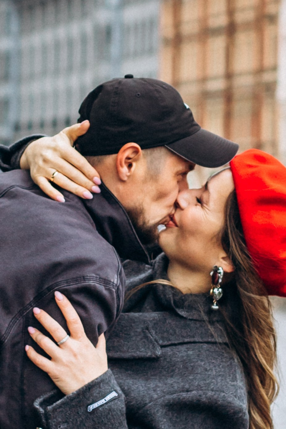 Сергей и Аннэта в ноябре. Фотопрогулка в Петербурге. Индивидуальный и семейный фотограф в Санкт-Петербурге