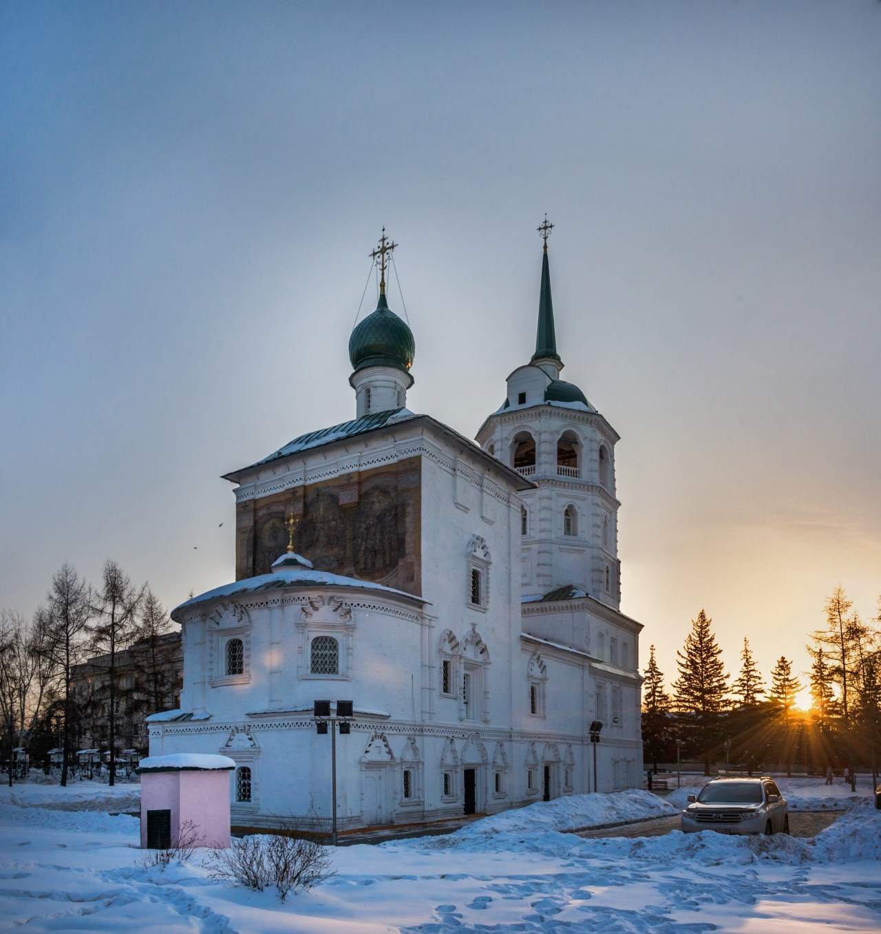 Зимний Иркутск. Фотограф Лара Кучина