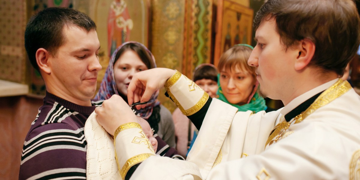 Крещение Казанская церковь Воскресенского Новодевичьего монастыря. Фотограф на крещение в Санкт Петербурге