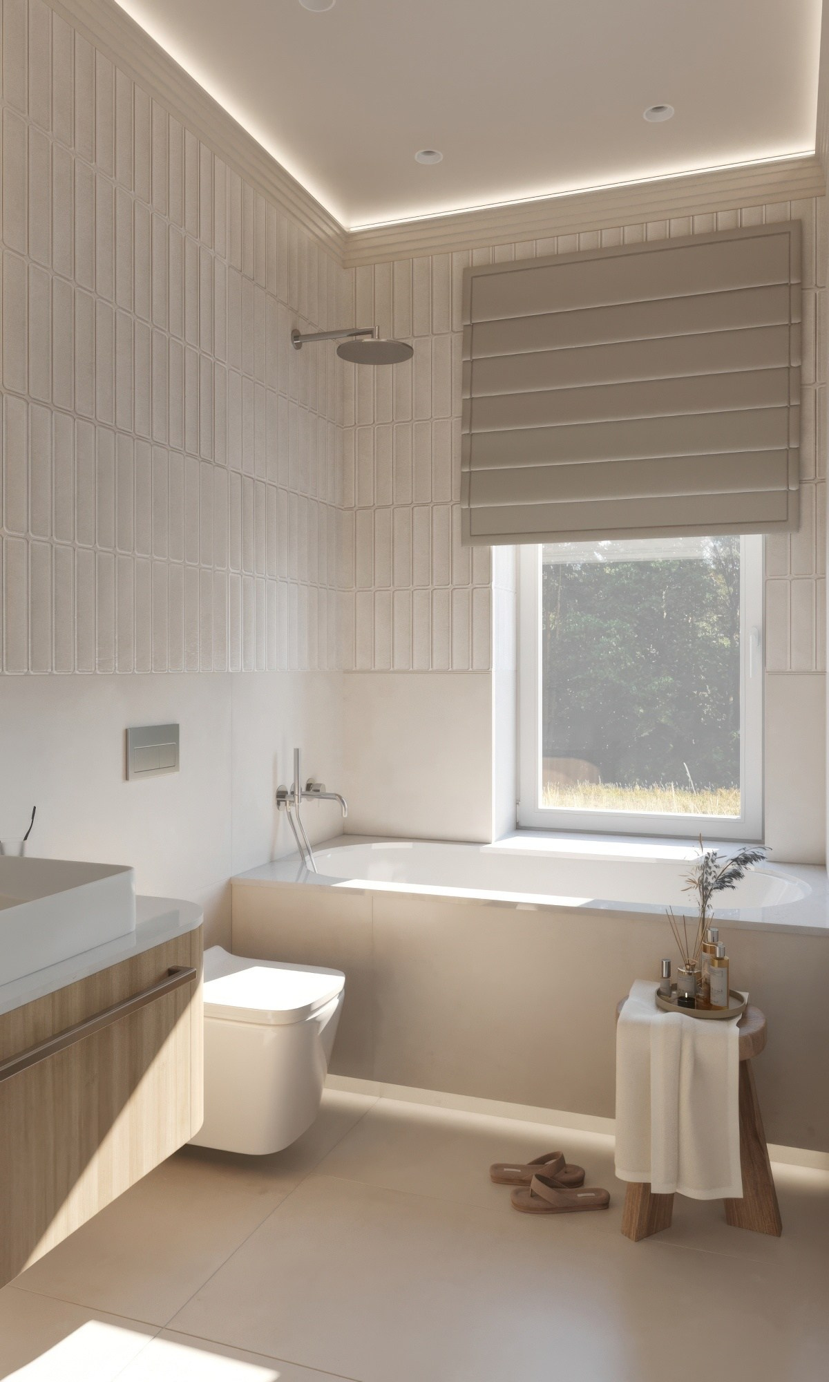 Визуализация интерьера коттеджа в Казани. 3d визуализатор marybond3d