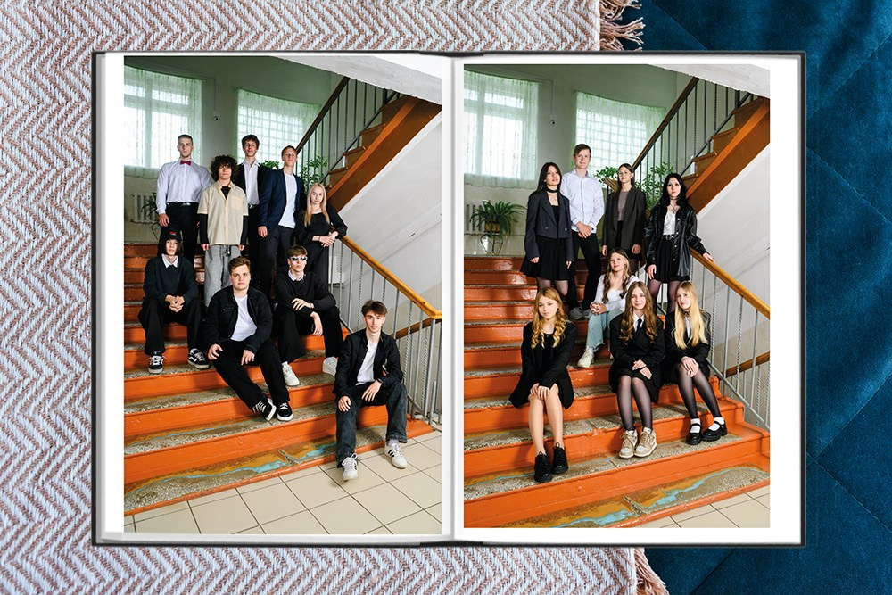 Выпускной альбом «Большой альбом про нас». Студия выпускных альбомов Ольги Галкиной. Томск