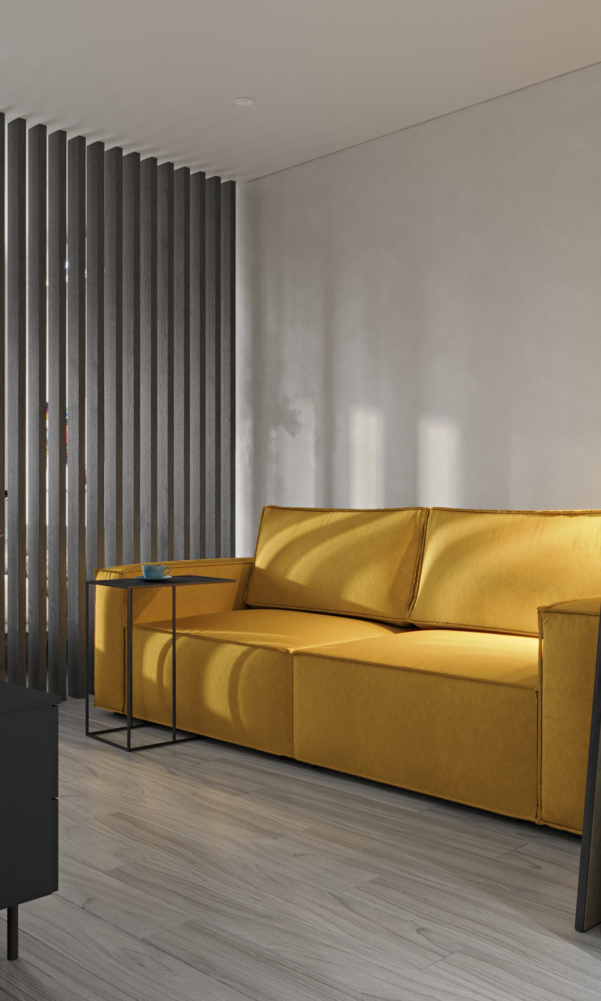 «Черно-белая история». Студия интерьерной визуализации «ЛИНИИ»