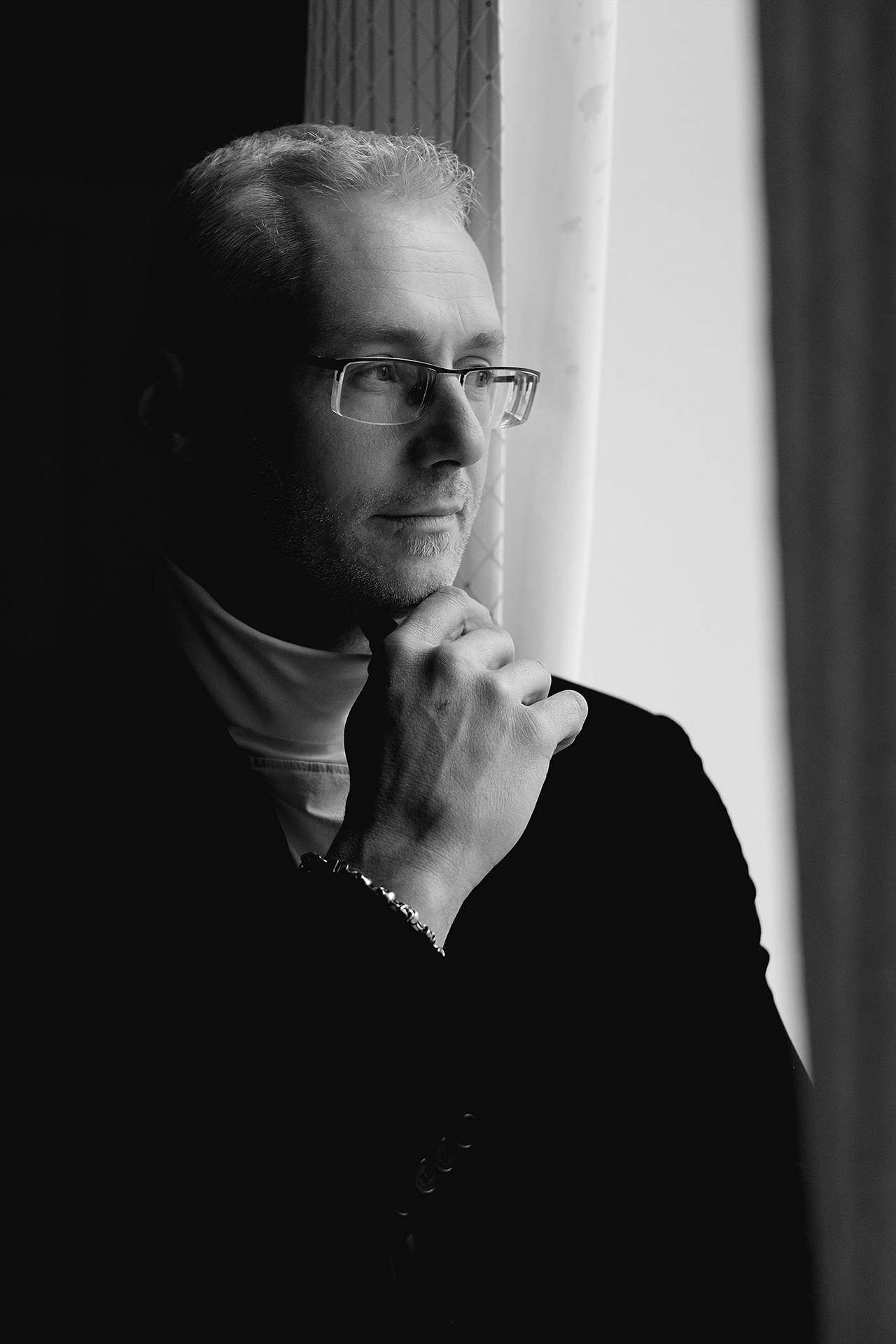 Мужской портрет. Фотограф Александр Калинин