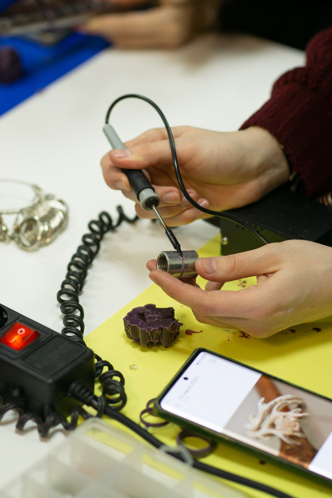 Мастер класс по изготовлению колец из серебра. Фотограф в Екатеринбурге Яна Круташова