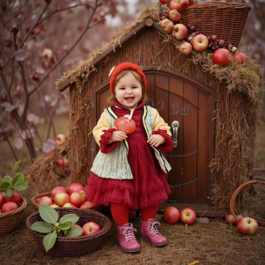 Фотосессия в Сказочном Лесу. Детская Фотостудия ГОДОВАСИКИ в Санкт-Петербурге фотосесия на годик