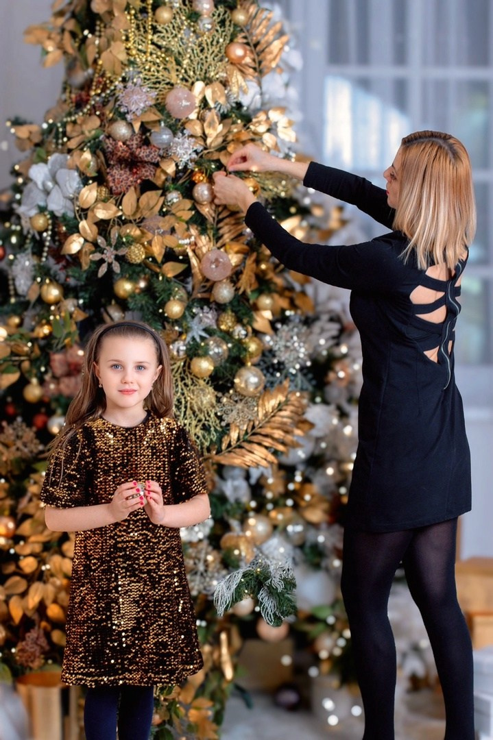 Новогодняя съёмка. Фотограф Татьяна Матрос