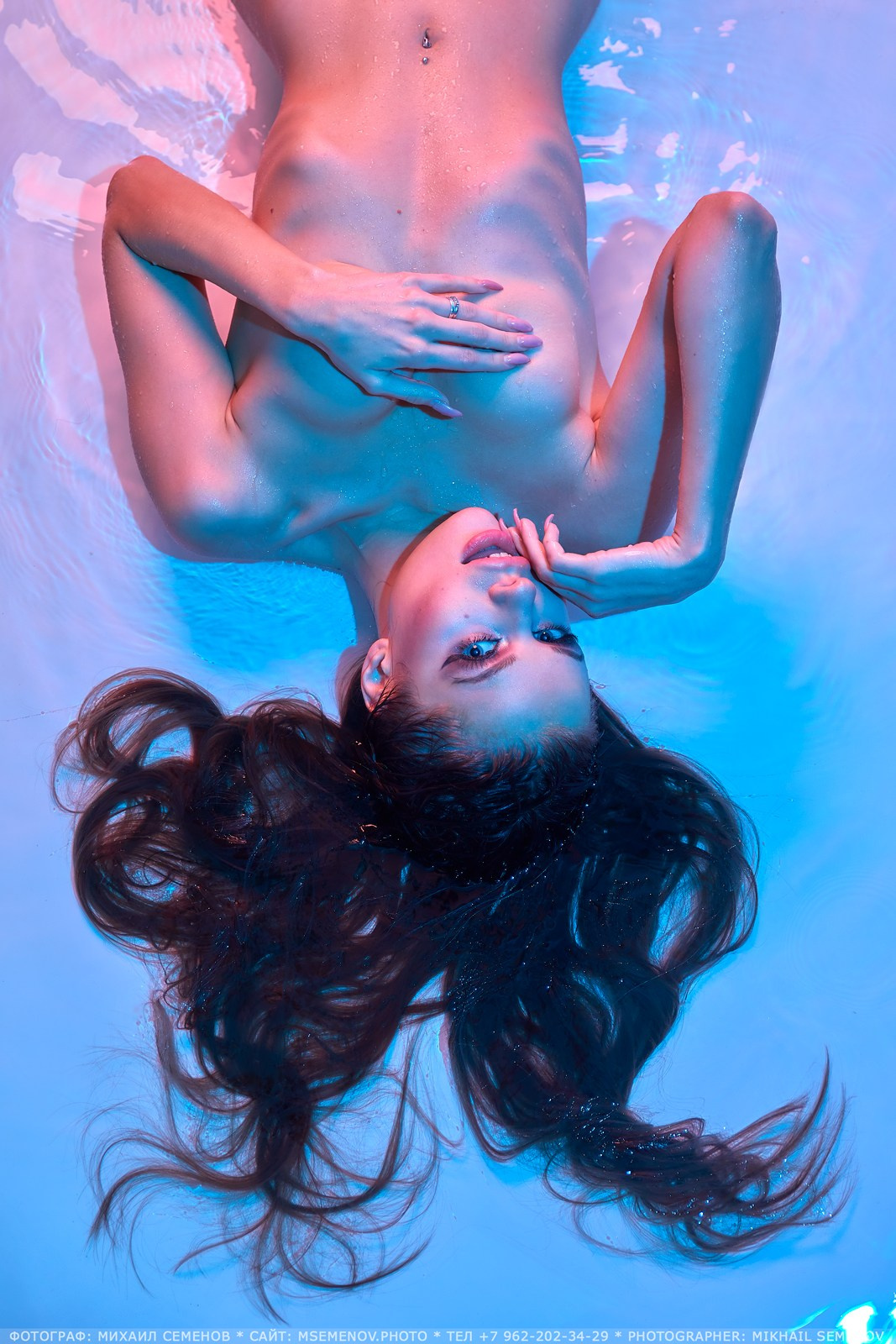 Аква-фотосессия для Дарьи. Фотограф Михаил Семенов в Ярославле