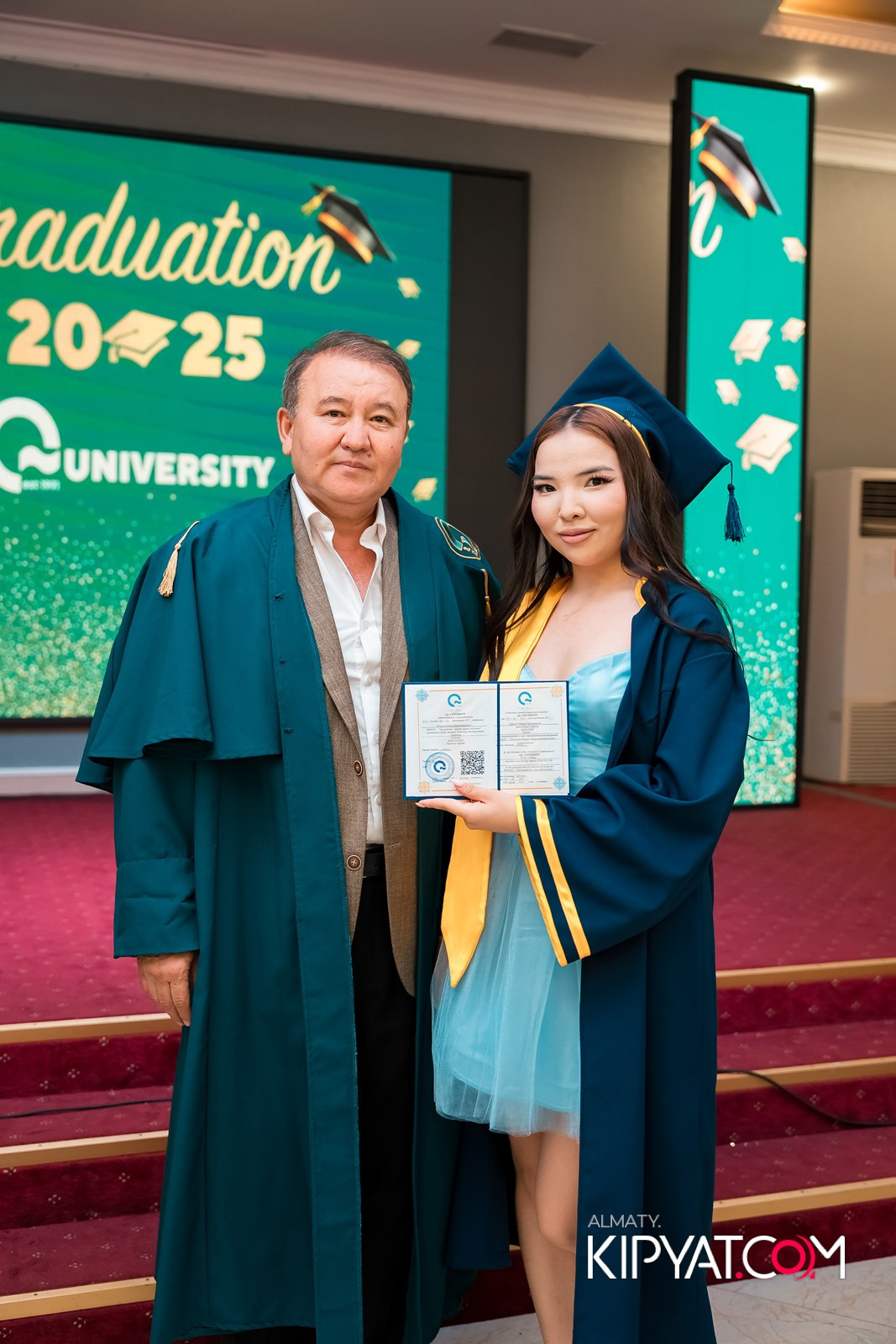 GRADUATION 2025 Q UNIVERSITY. КИПЯТКОМ АЛМАТЫ!