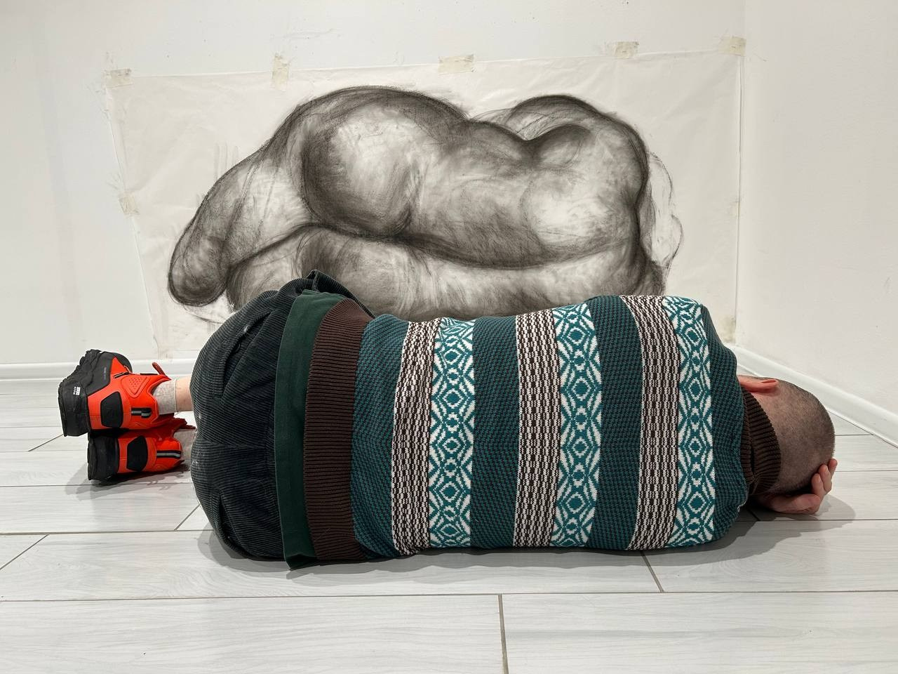 " Графические фрески» 2025. Лилия Ким. Междисциплинарный художник