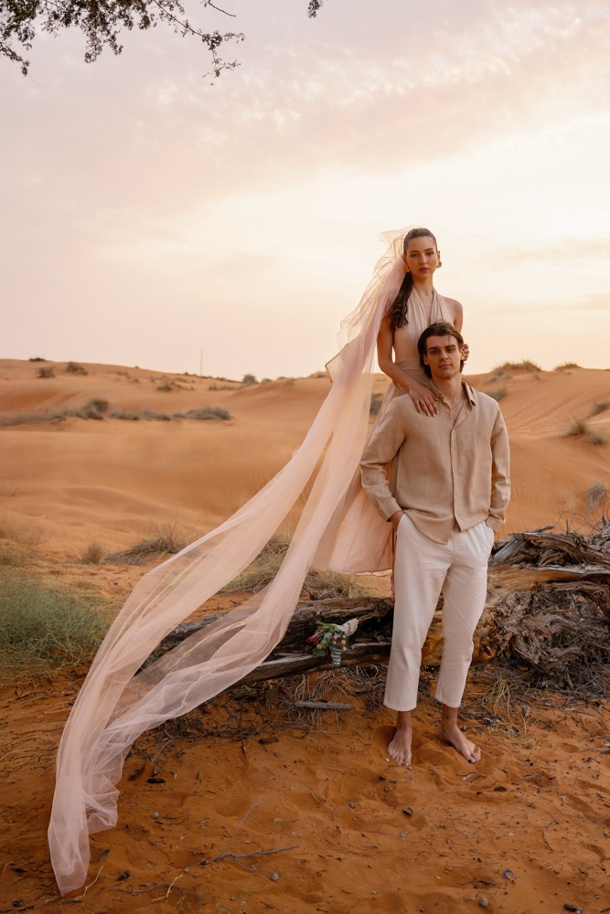 Аня и Саша • небанальная свадьба в пустыне. Фотограф и видеограф в Москве и Абу Даби Мария Кулагина