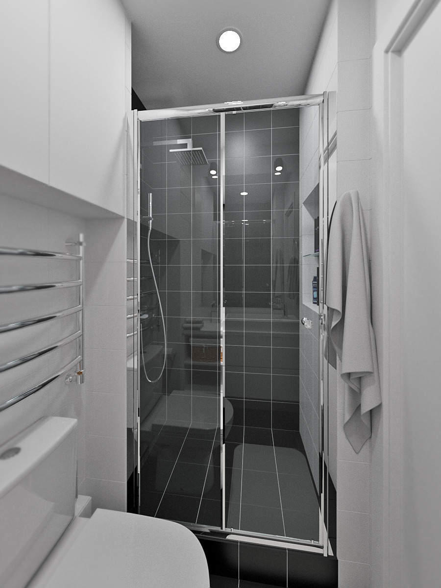 Однокомнатная квартира (31 кв. м.). Дизайн интерьера в Санкт-Петурберге и Москве. Ксения Паршикова