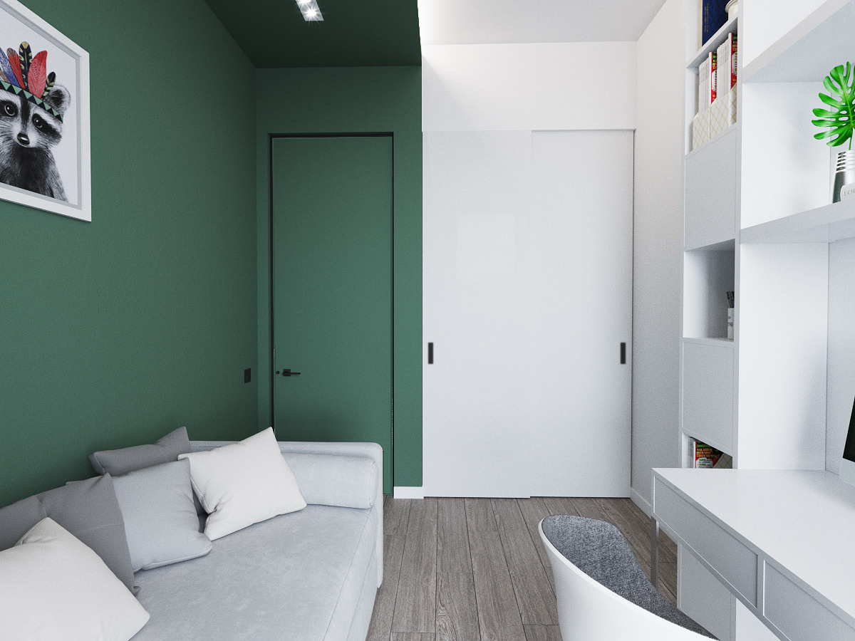 Новая Москва (65 кв. м.). Дизайн интерьера в Санкт-Петурберге и Москве. Ксения Паршикова