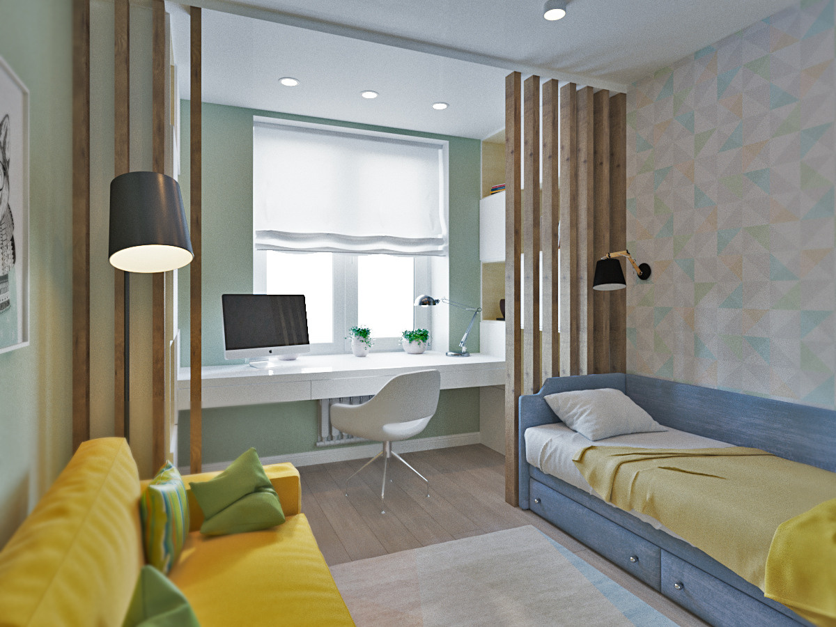 Кудрово (84 кв. м.). Дизайн интерьера в Санкт-Петурберге и Москве. Ксения Паршикова