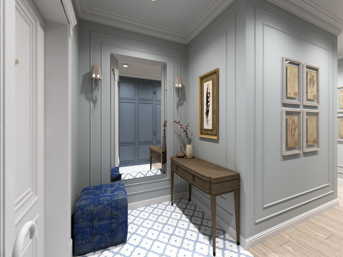 Кудрово (84 кв. м.). Дизайн интерьера в Санкт-Петурберге и Москве. Ксения Паршикова