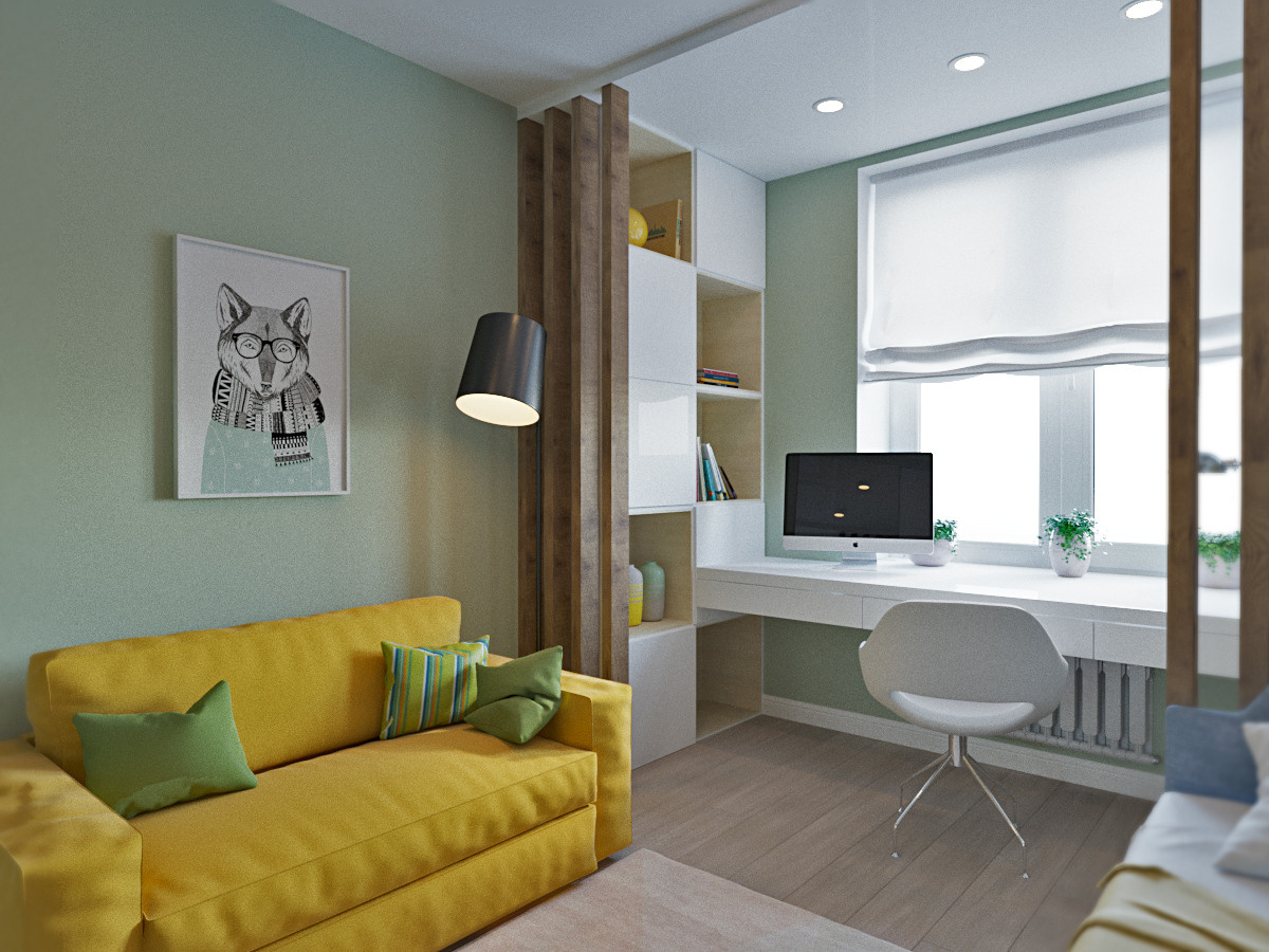 Кудрово (84 кв. м.). Дизайн интерьера в Санкт-Петурберге и Москве. Ксения Паршикова