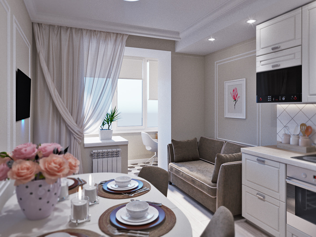 Кудрово (84 кв. м.). Дизайн интерьера в Санкт-Петурберге и Москве. Ксения Паршикова