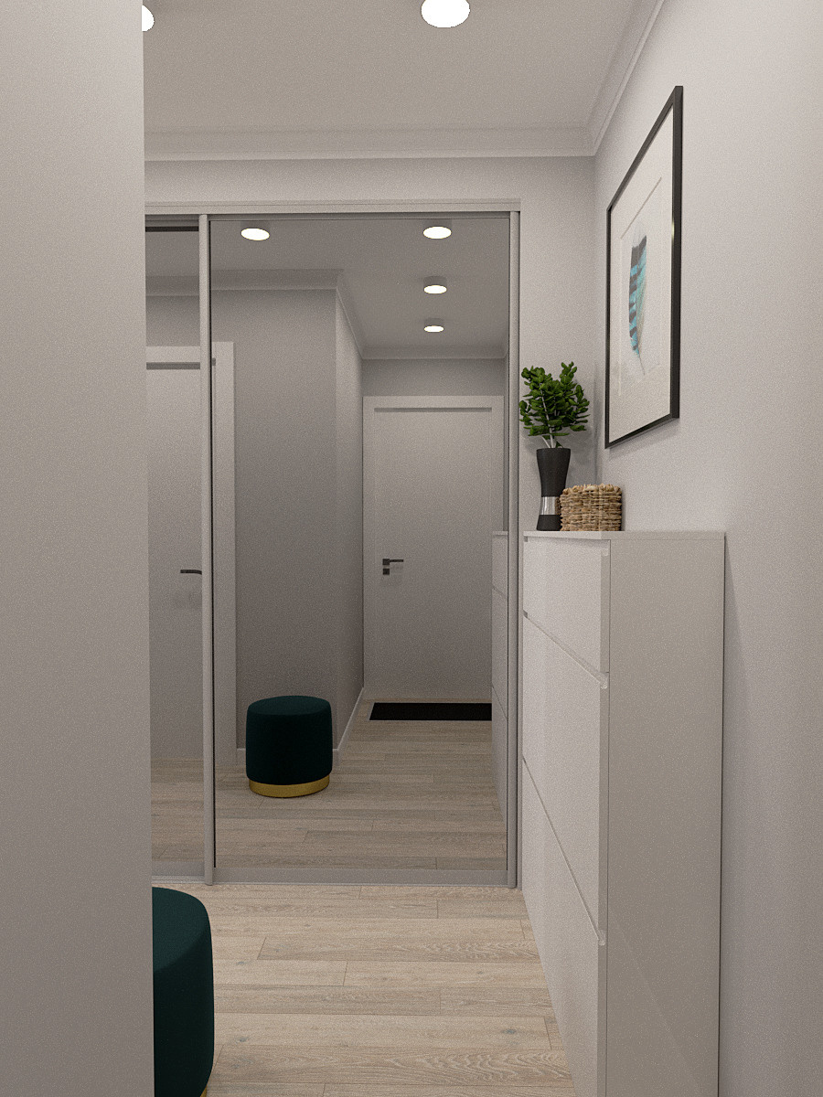 Однокомнатная квартира (31 кв. м.). Дизайн интерьера в Санкт-Петурберге и Москве. Ксения Паршикова