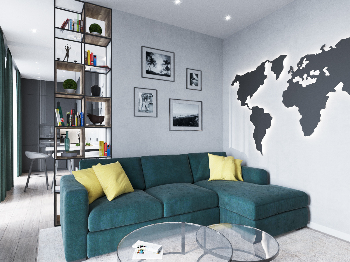 Новая Москва (65 кв. м.). Дизайн интерьера в Санкт-Петурберге и Москве. Ксения Паршикова