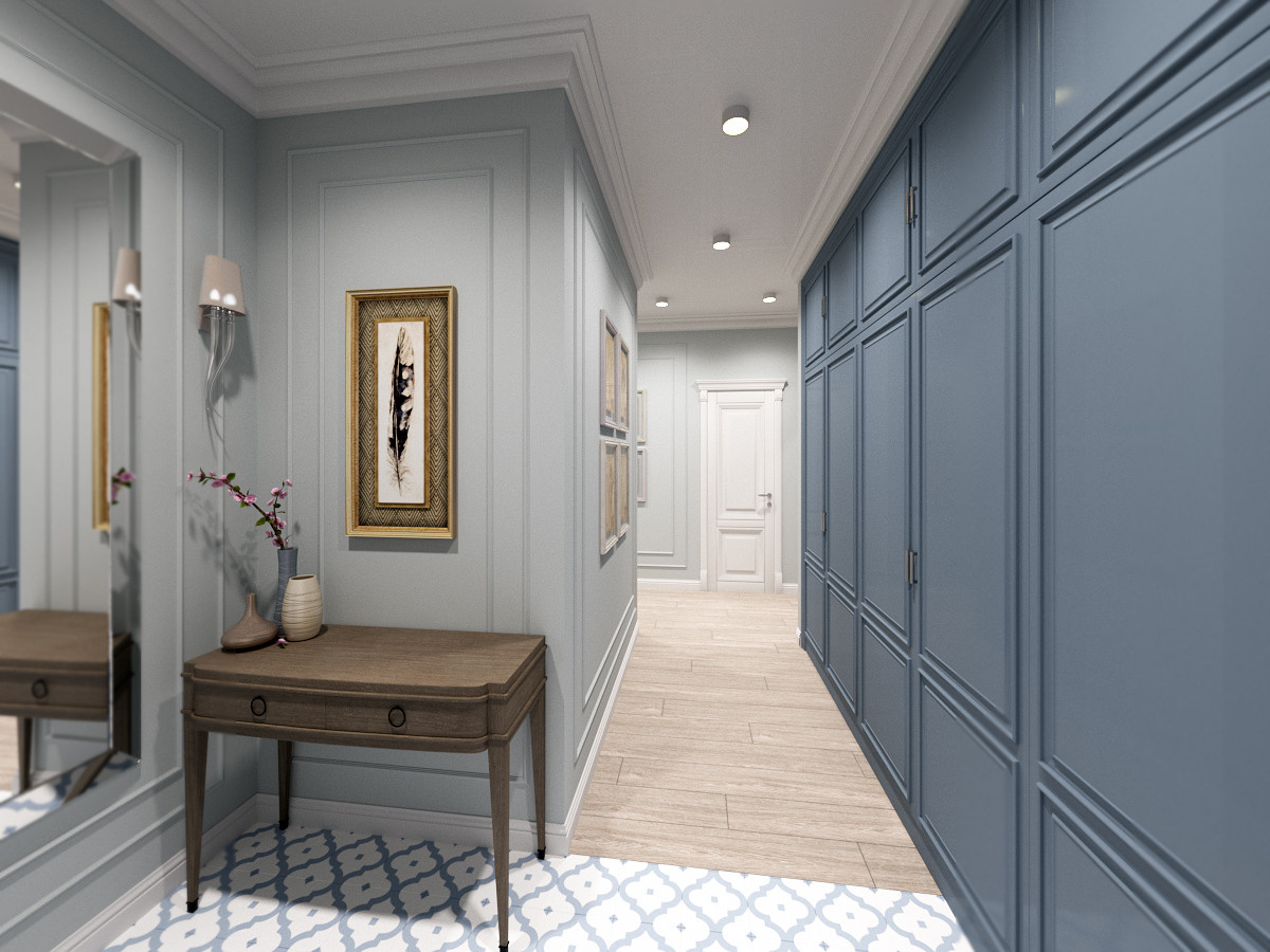 Кудрово (84 кв. м.). Дизайн интерьера в Санкт-Петурберге и Москве. Ксения Паршикова